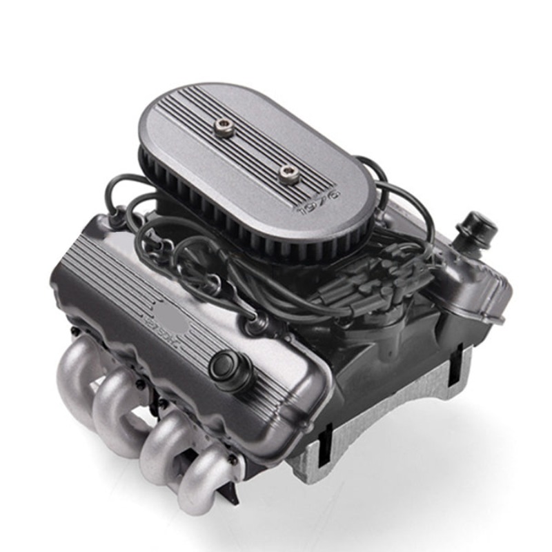 GRC V8 Engine Fan Radiator Mot - đánh giá và giá Model Kit Engine V8