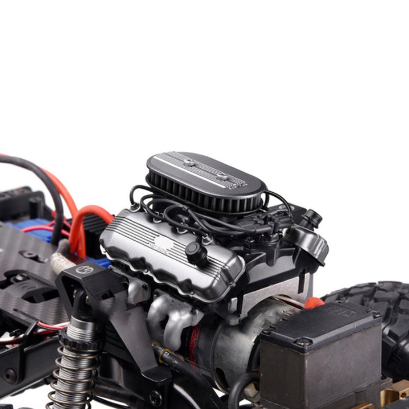 GRC V8 Engine Fan Radiator Mot - đánh giá và giá Model Kit Engine V8