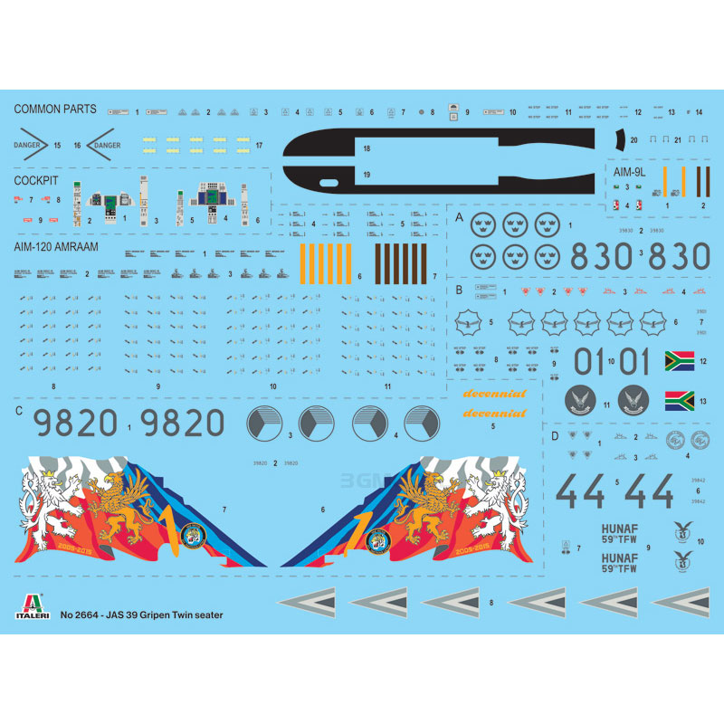 ITALERI 2664S 1/48 Plastic Ass - đánh giá và giá Model Kit Jet