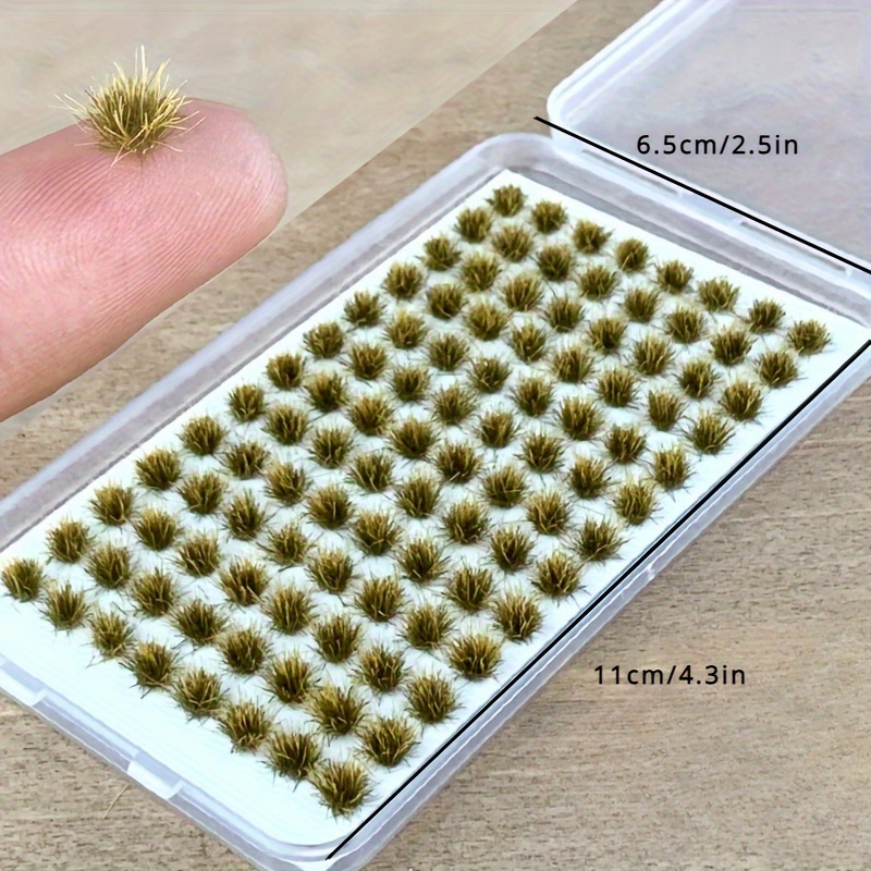 104pcs/pack Static Grass Tuft, - đánh giá và giá Model Kit Train
