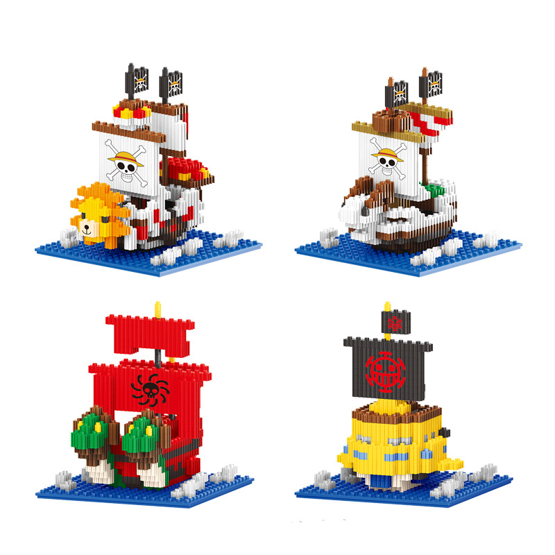 Thousand Sunny Micro Building  - đánh giá và giá Model Kit Thousand Sunny