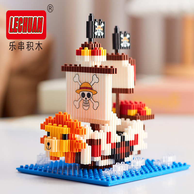 Thousand Sunny Micro Building  - đánh giá và giá Model Kit Thousand Sunny