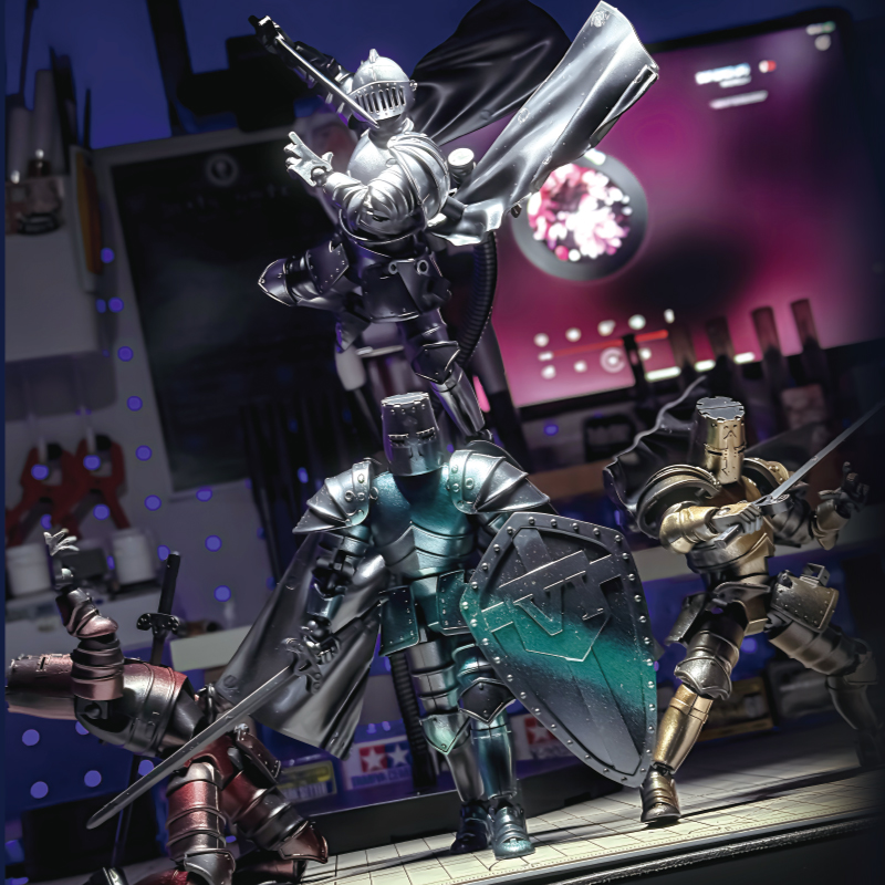Medieval Knight Multi-Joint Mo - đánh giá và giá Model Kit Robot