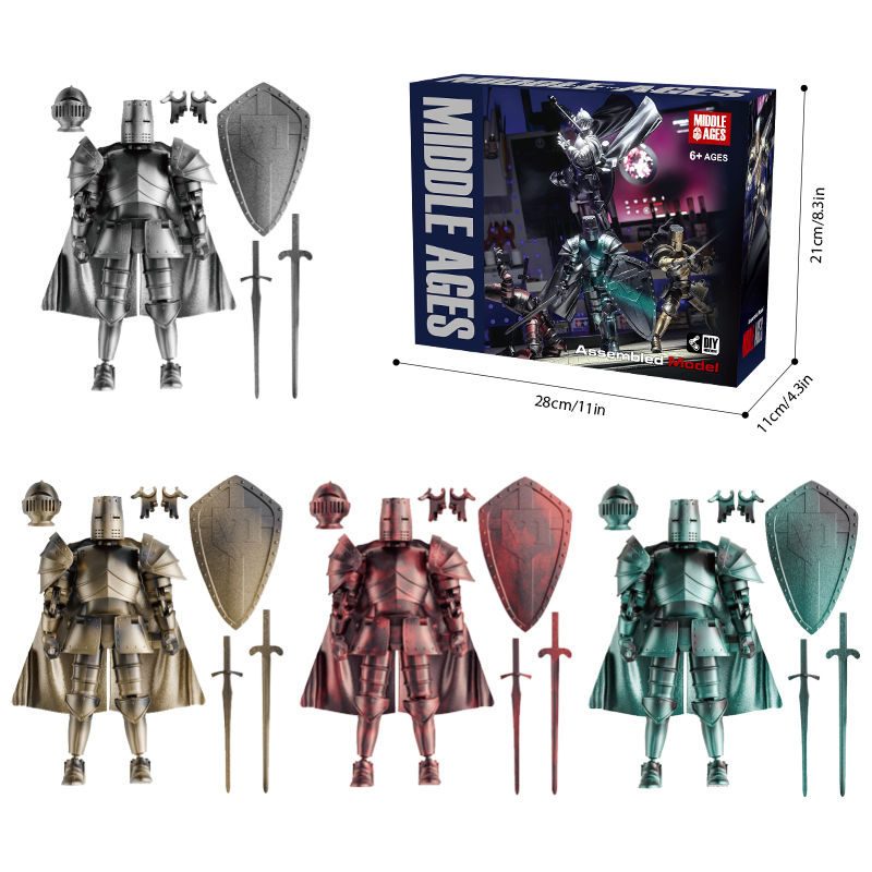 Medieval Knight Multi-Joint Mo - đánh giá và giá Model Kit Robot