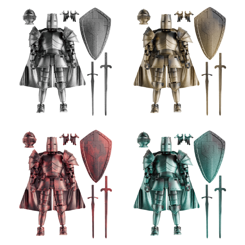 Medieval Knight Multi-Joint Mo - đánh giá và giá Model Kit Robot