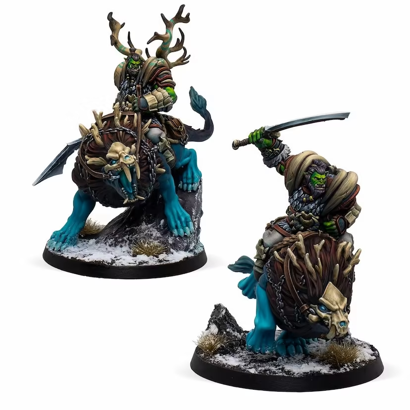 Large Scale Tribes Warg Riders - đánh giá và giá Model Kit Dinosaur