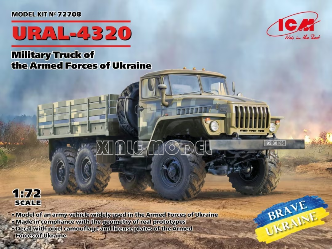 ICM plastic assembly model kit - đánh giá và giá Model Kit Ukraine