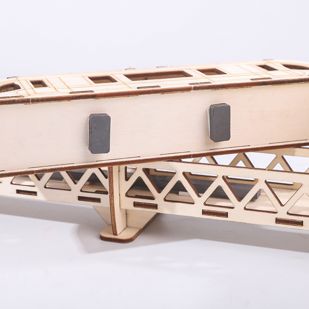 DIY Wooden Maglev Train Model  - đánh giá và giá Model Kit Train
