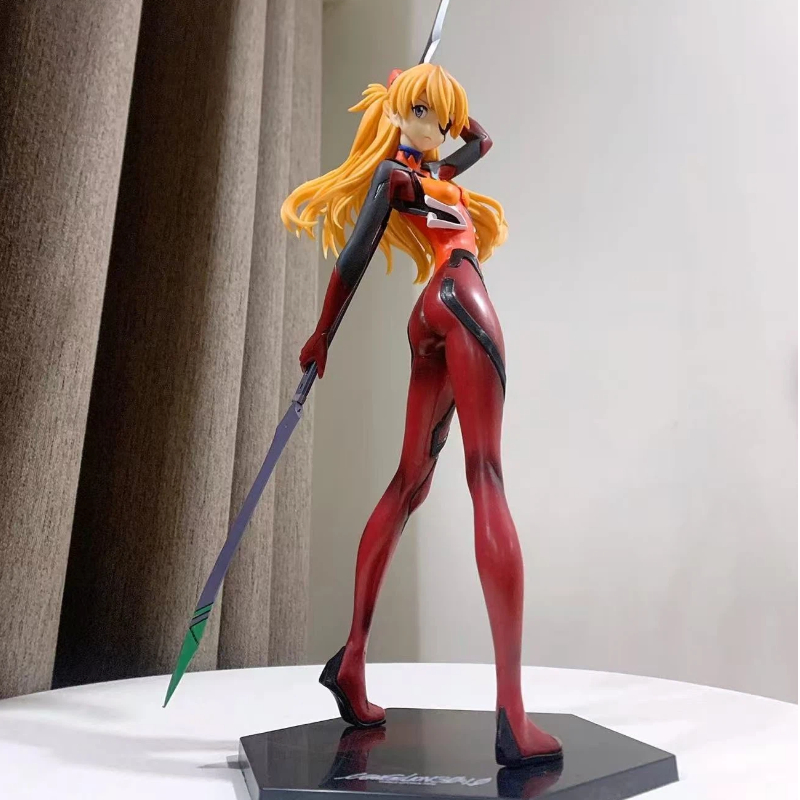 28cm Anime EVA Asuka Combat fo - đánh giá và giá Model Kit Kshatriya