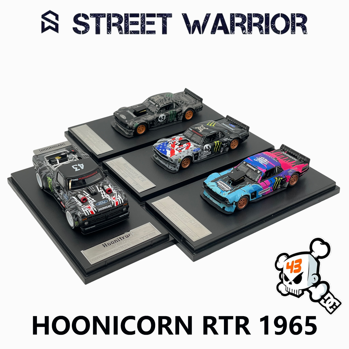 Street Warrior 1:64 1965 Musta - đánh giá và giá Model Kit Game