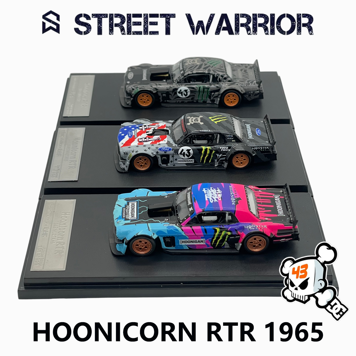 Street Warrior 1:64 1965 Musta - đánh giá và giá Model Kit Game