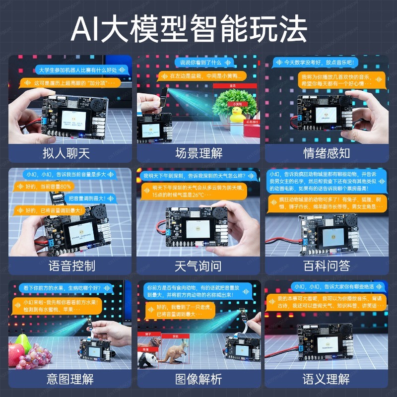 ESP32-S3 development board AI  - đánh giá và giá Model Kit Robot