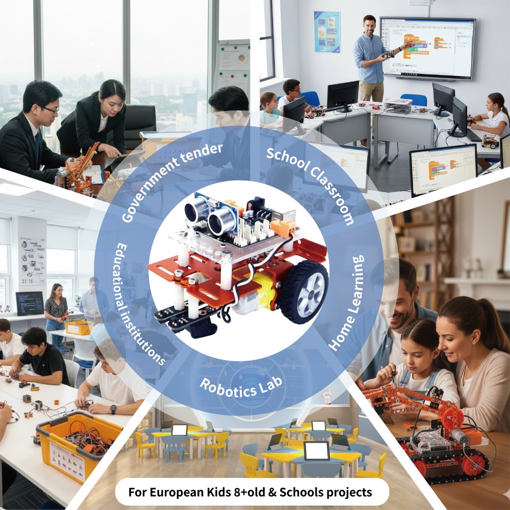 WEEEMAKE Senior Robotics Kit M - đánh giá và giá Model Kit Robot
