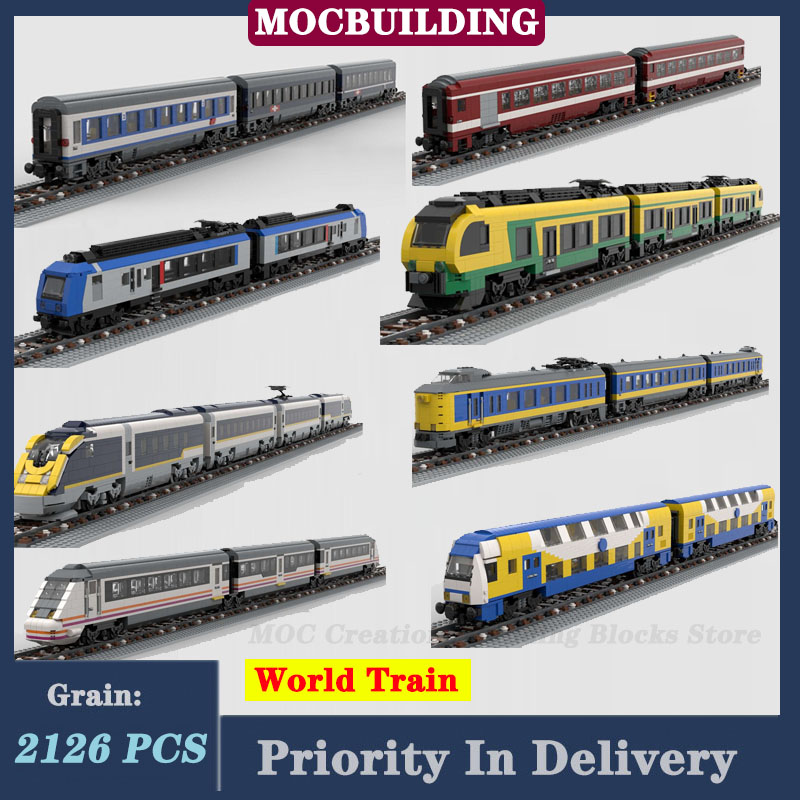 MOC City 220 Class Diesel Trai - đánh giá và giá Model Kit Train
