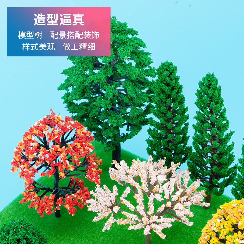 HO Scale Model Trees Railway S - đánh giá và giá Model Kit Train