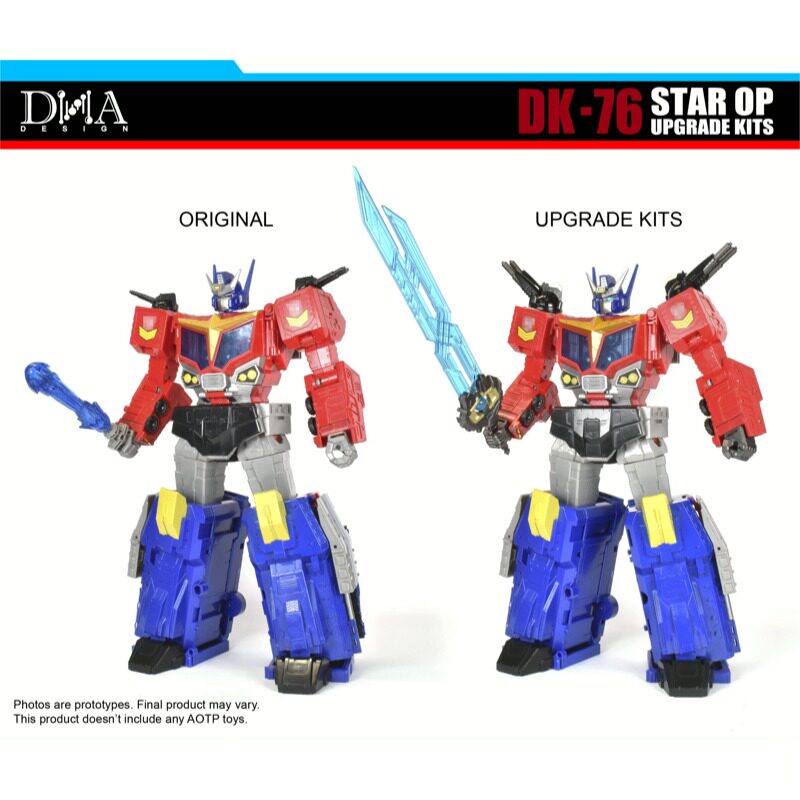 DNA DK-76 Upgrade Kit for Age  - đánh giá và giá Model Kit Robot