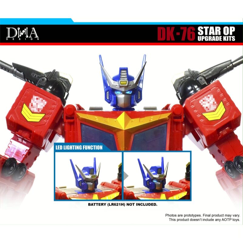 DNA DK-76 Upgrade Kit for Age  - đánh giá và giá Model Kit Robot