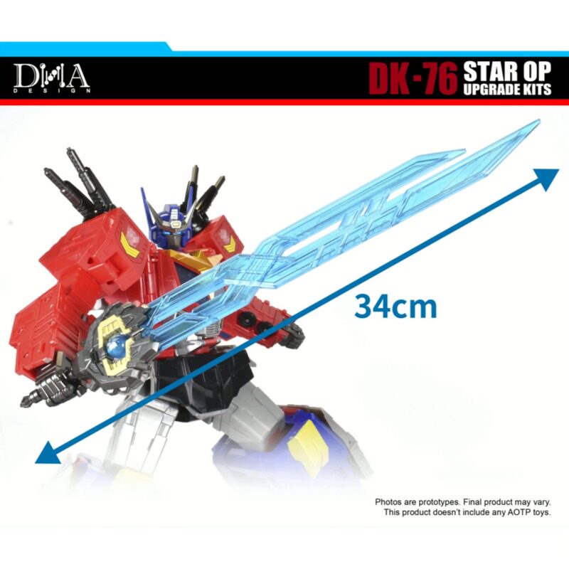DNA DK-76 Upgrade Kit for Age  - đánh giá và giá Model Kit Robot