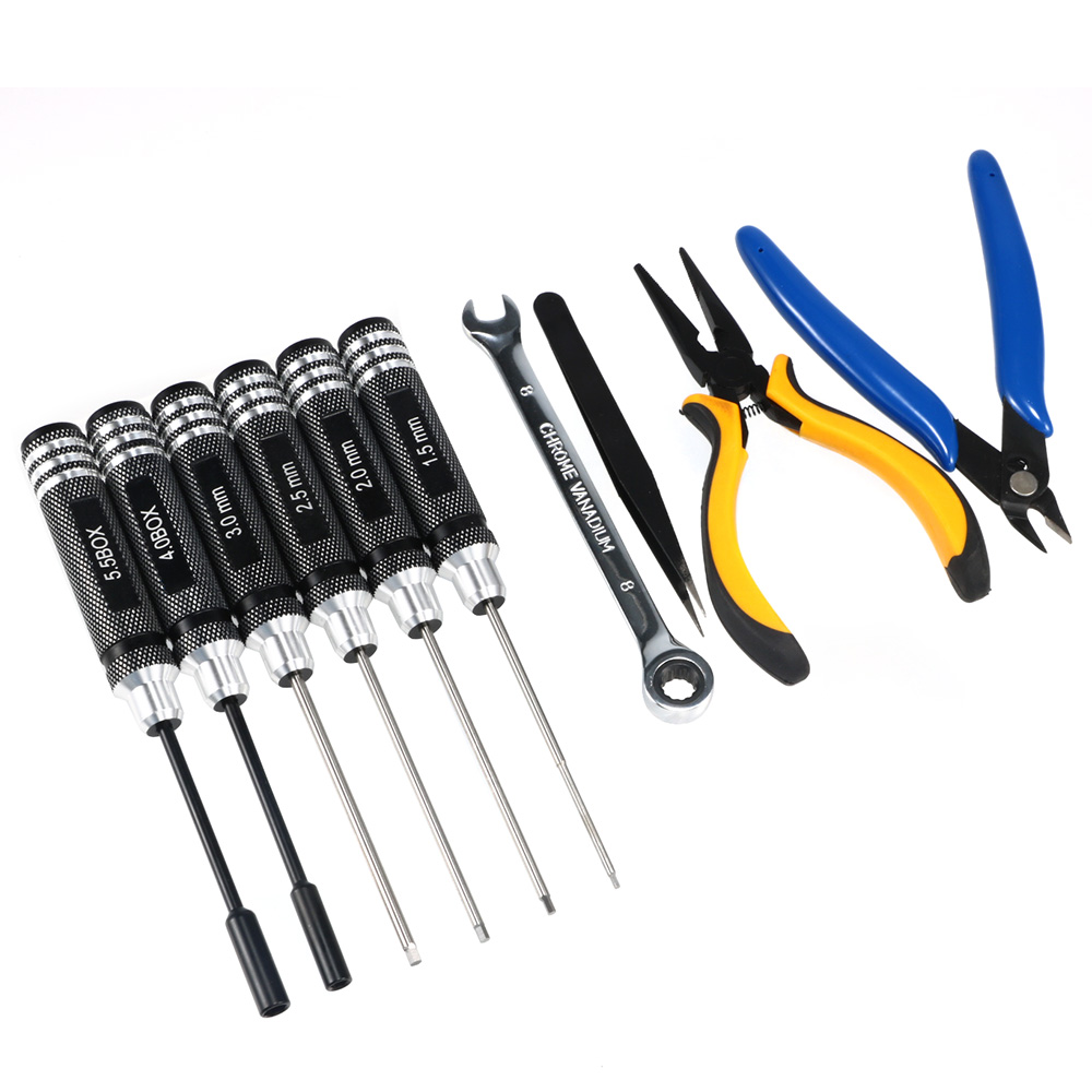 10PCS 10in1 FPV Drone RC Tool  - đánh giá và giá Model Kit Motor