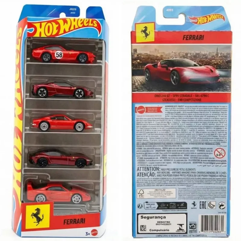 New Hot Wheels Ferrari JLN12 5 - đánh giá và giá Model Kit Game