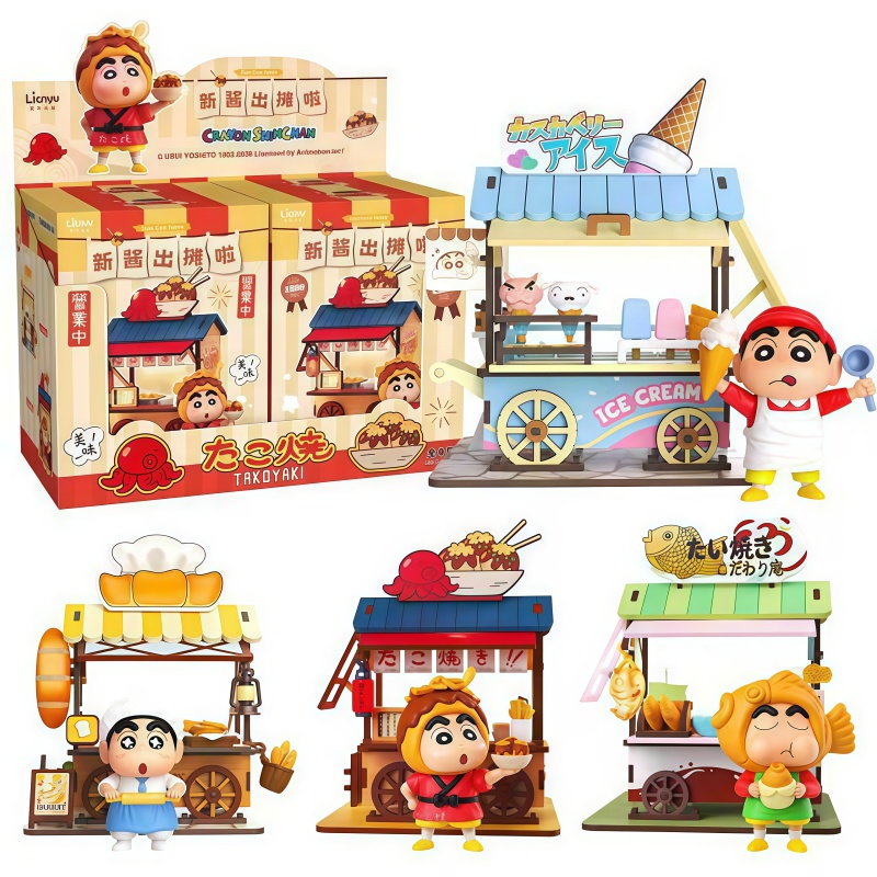 Crayon Shin-chan Food Cart Bli - đánh giá và giá Model Kit Kshatriya