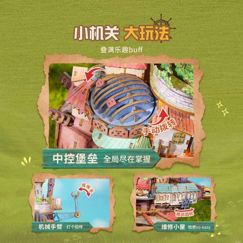 Genuine Travel Vessel Howl's M - đánh giá và giá Model Kit Walmart