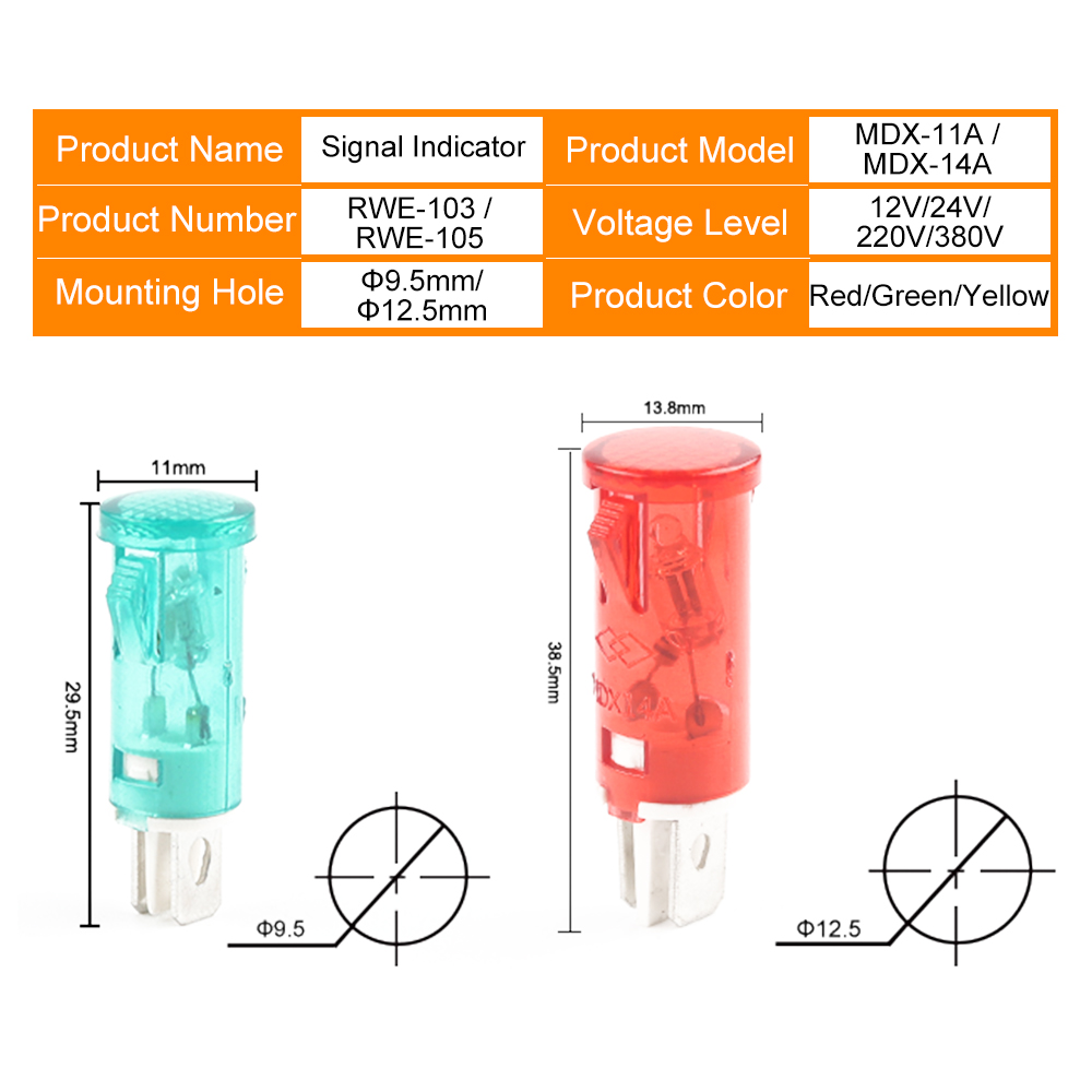 5 PCS Guiding Signal Lamp MDX- - đánh giá và giá Panel Line Marker