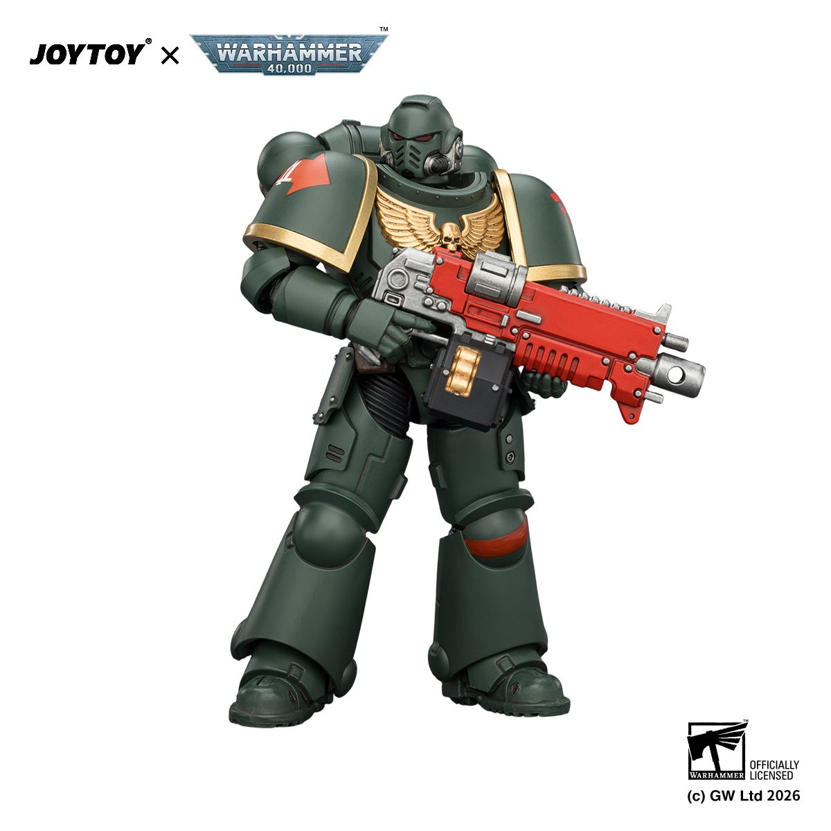 JOYTOY Warhammer 40,000 1/18 A - đánh giá và giá Model Kit Zero Megaman
